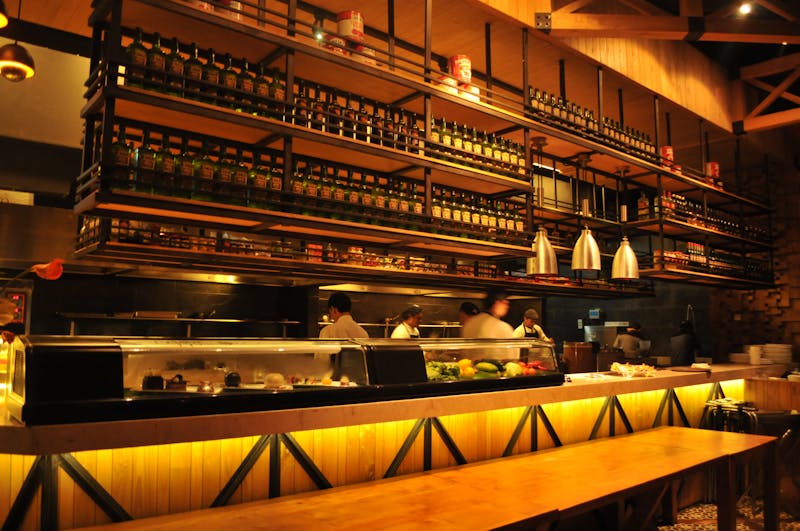 Wing Snob team working together in the kitchen